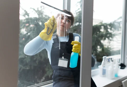 Nettoyage de vitres intérieures et extérieures à Tallone